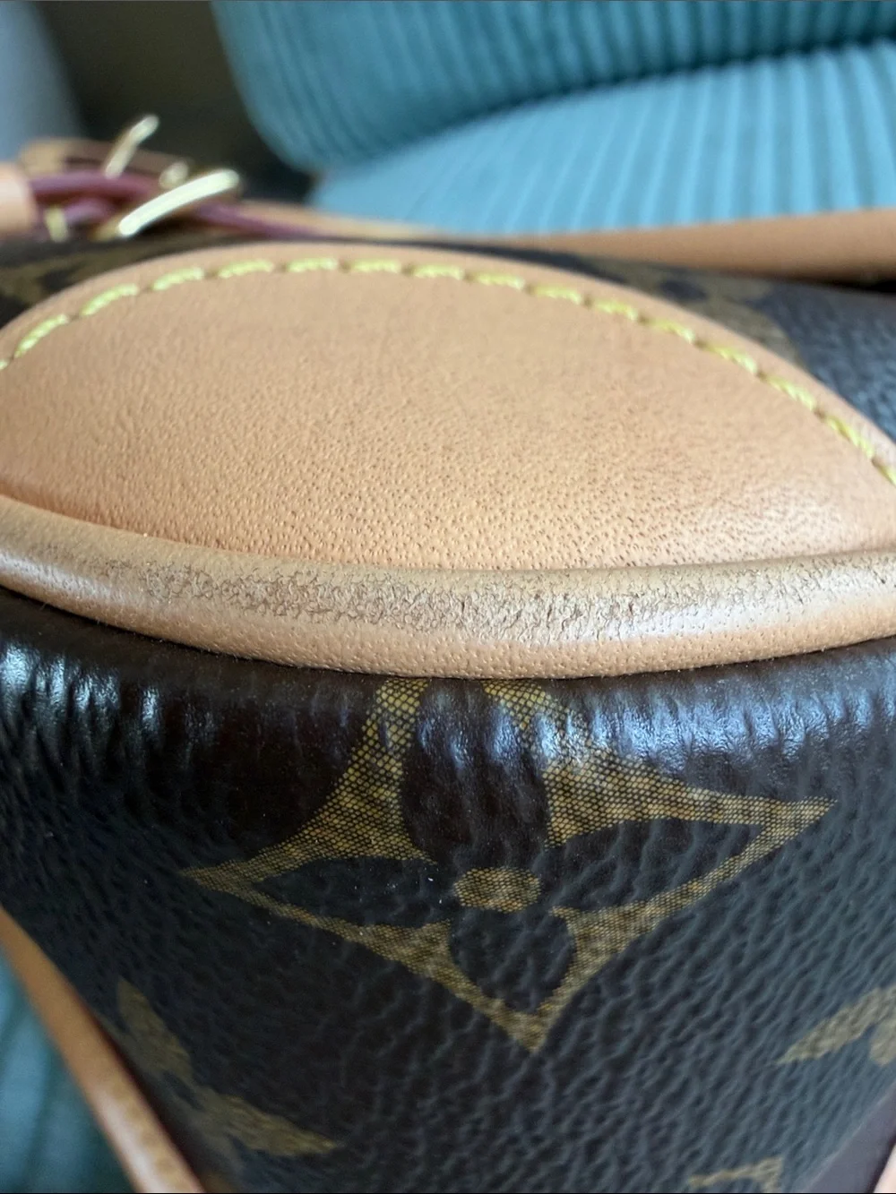 Louis Vuitton Monogram Diane Satchel Reversible Jacquard
